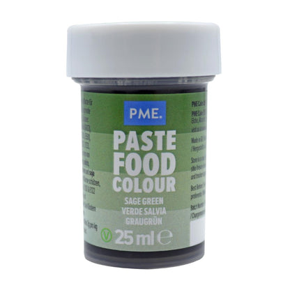 PME Concentrated Paste Food Colour - Sage Green 25g