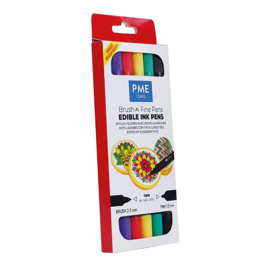 PME Brush & Fine Pen Set - Bold (6 pack)