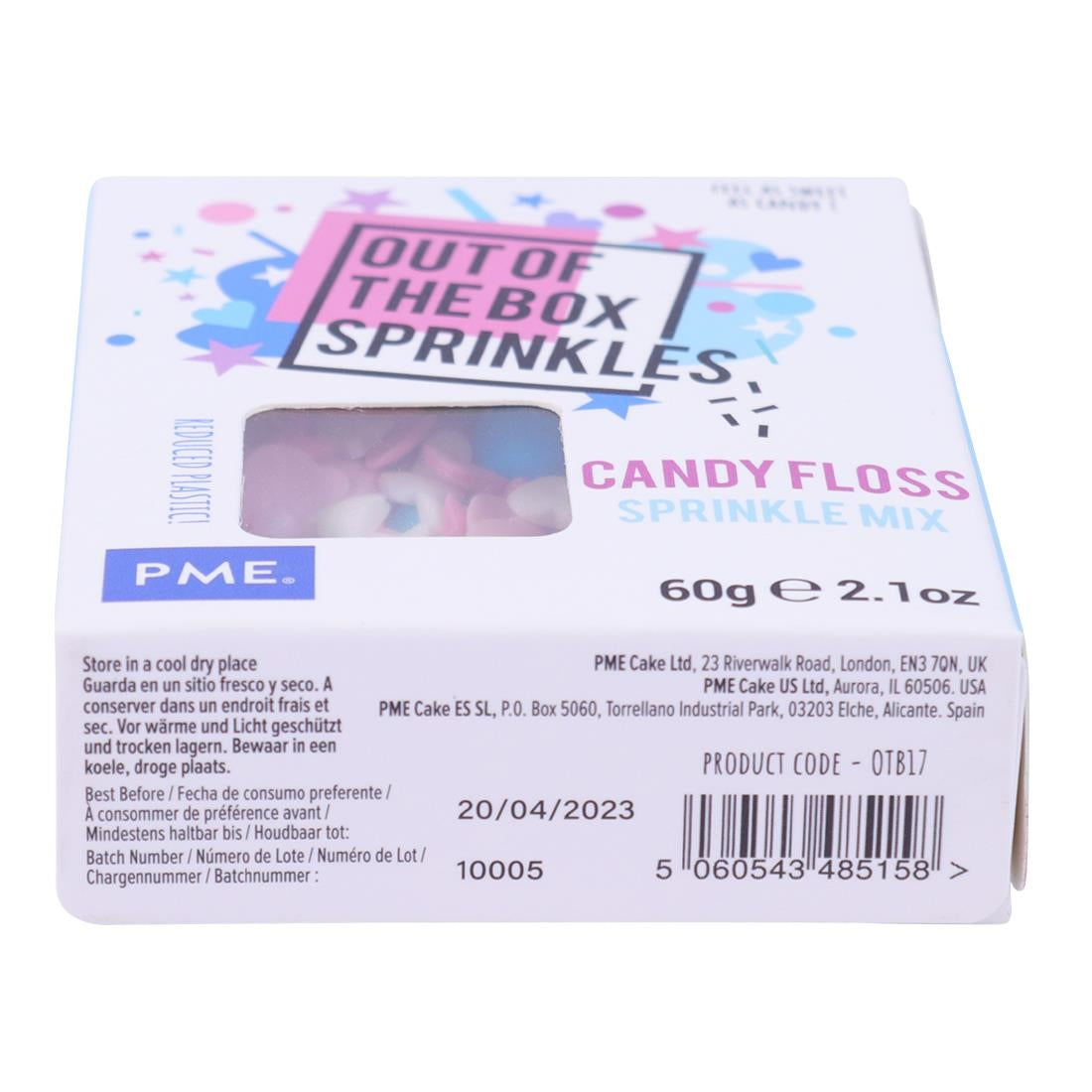PME Out the Box Candy Floss Sprinkle Mix 60g