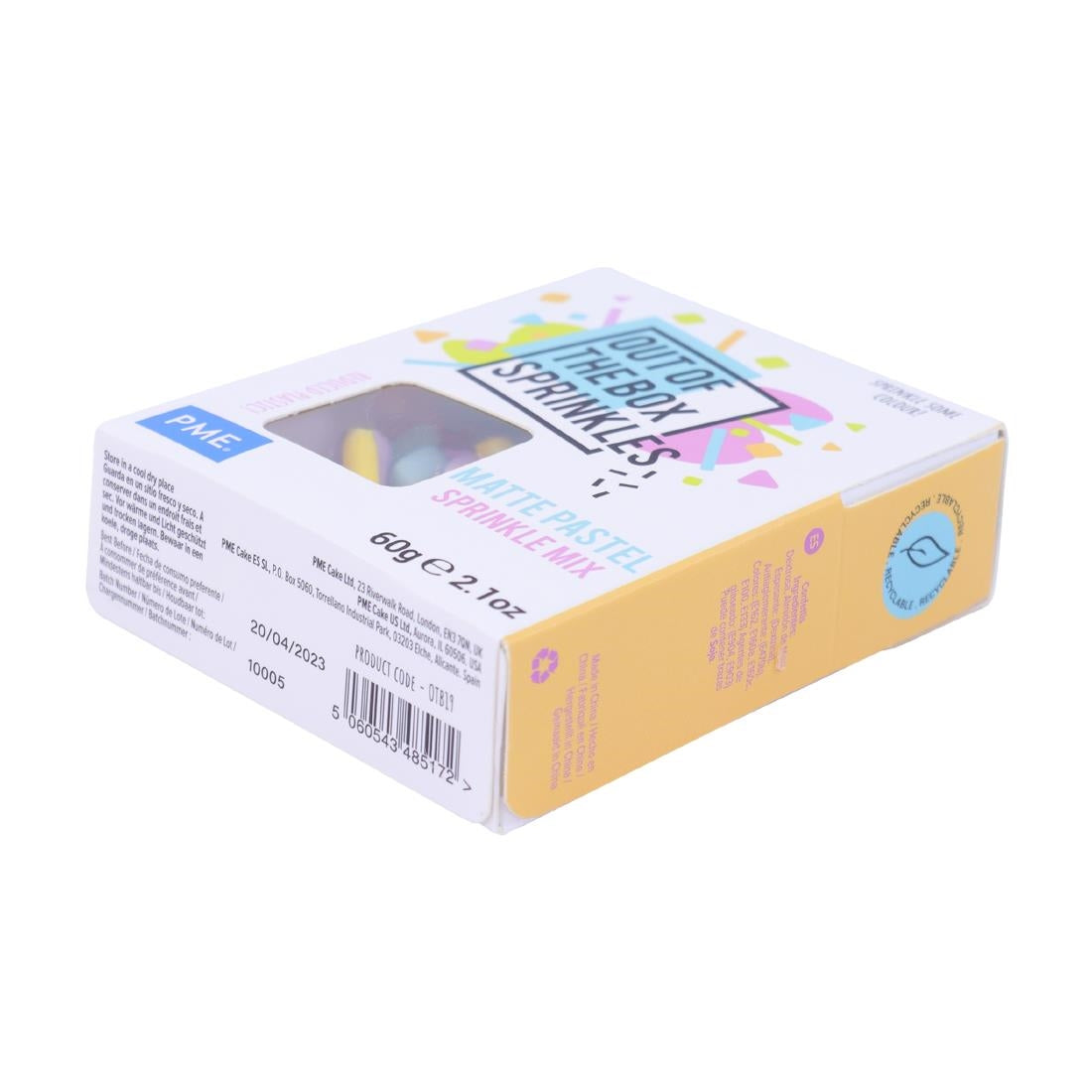 PME Out of the Box Matte Pastel Sprinkle Mix 60g