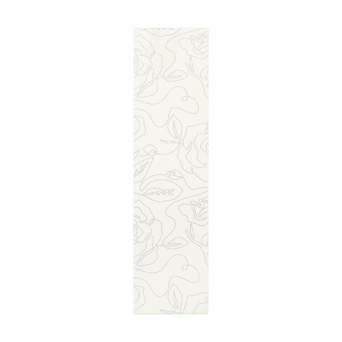 PME White Sugar Rose 90mm