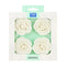 PME White Sugar Roses 62mm - Pack of 4