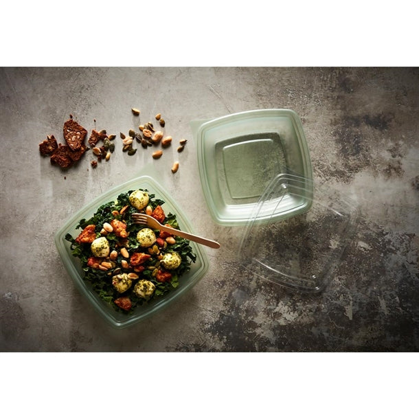 Plaza Evolve Square Takeaway Food Bowls 500ml (500 pack)