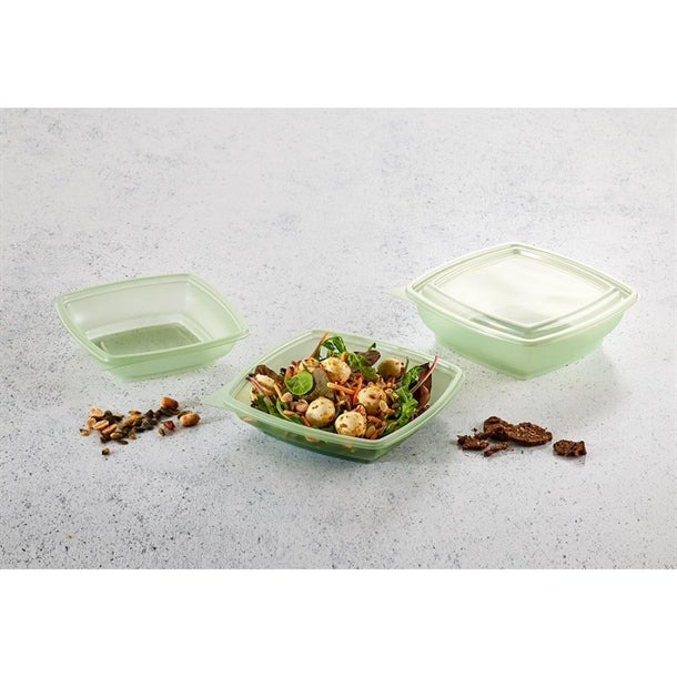 Plaza Evolve Square Takeaway Food Bowls 750ml (500 pack)