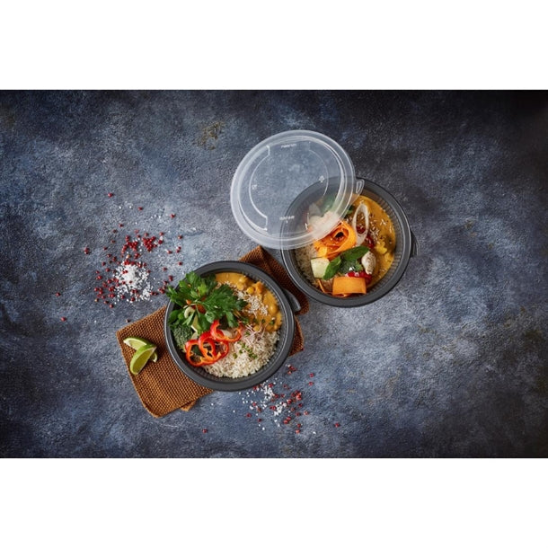 Faerch Hot Deli Deluxe Round Takeaway Containers 650ml (464 Pack)