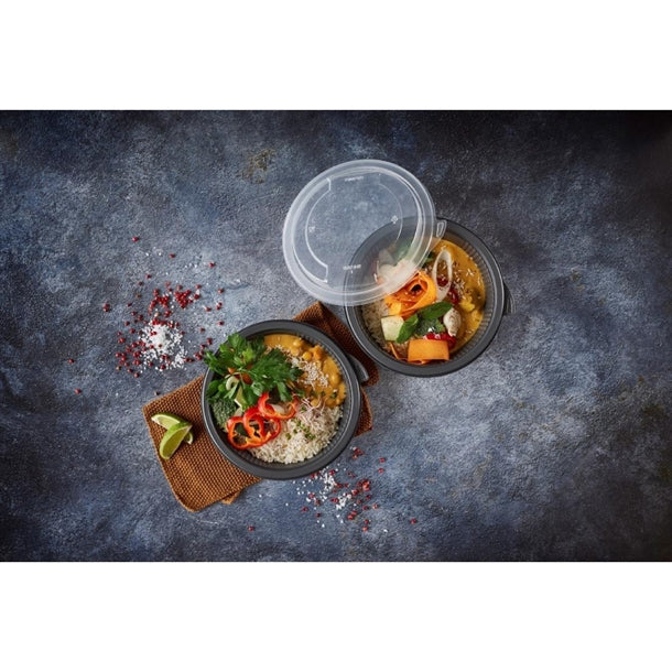Faerch Hot Deli Deluxe Round Takeaway Containers 1000ml (464 Pack)