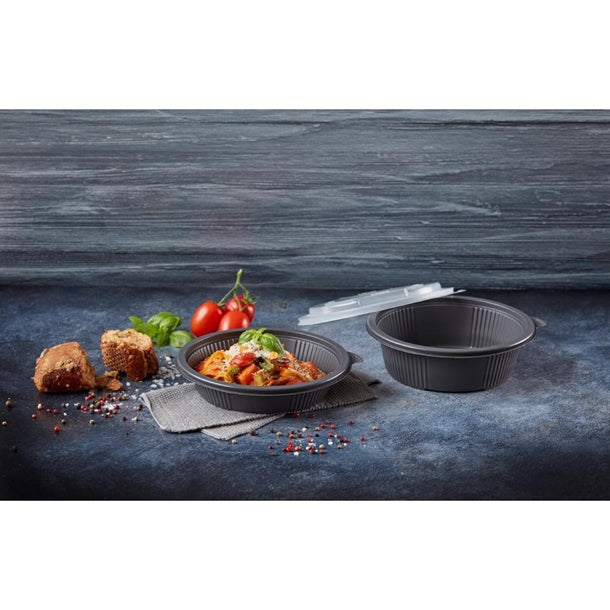 Faerch Hot Deli Deluxe Round Takeaway Containers 1000ml (464 Pack)