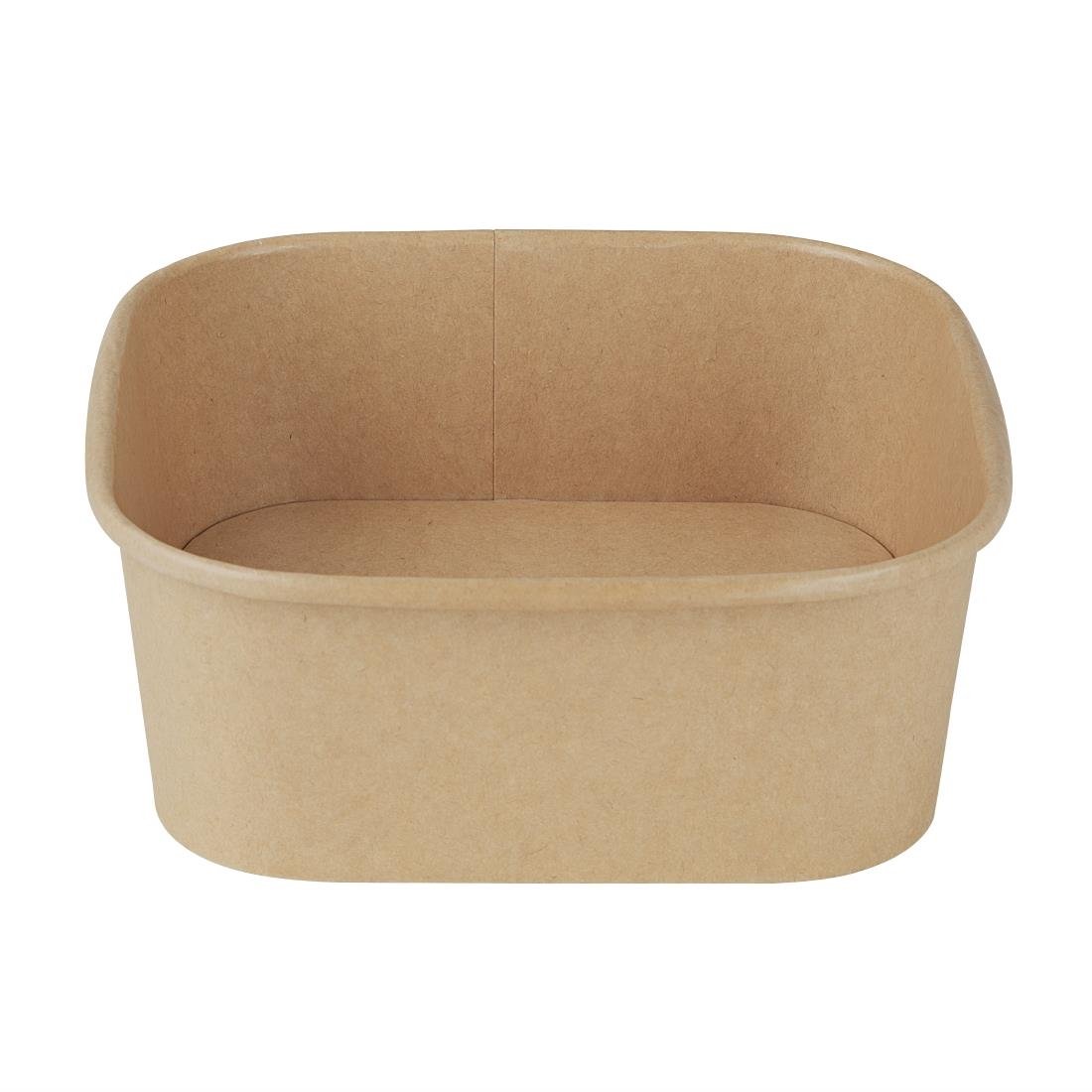 Fiesta Recyclable Square Container Bases 1200ml (300 Pack)