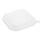 Fiesta Recyclable PET lid for Square Container Bases - Pack of 300