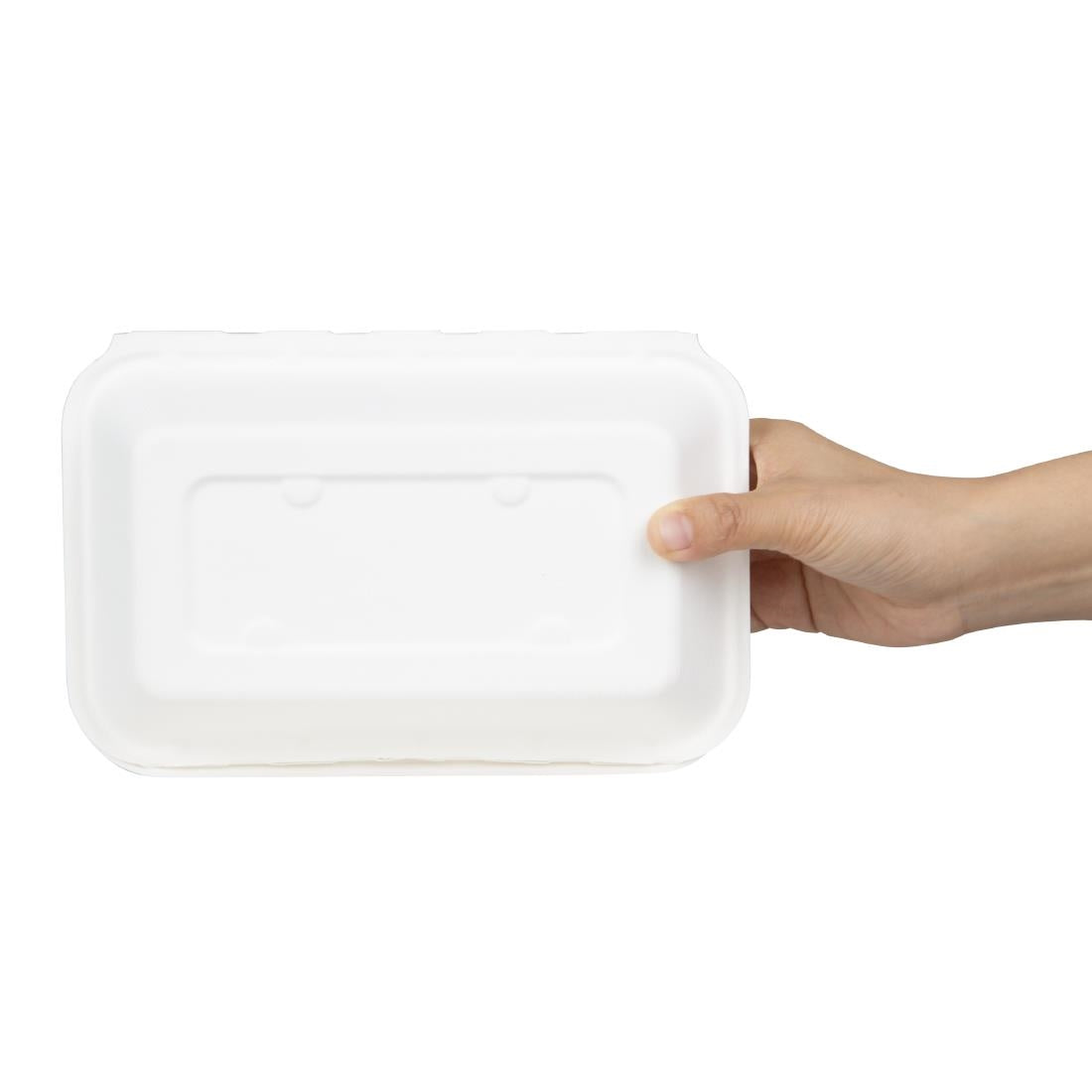 Fiesta Compostable Bagasse Food Containers 9x6" (200 Pack)