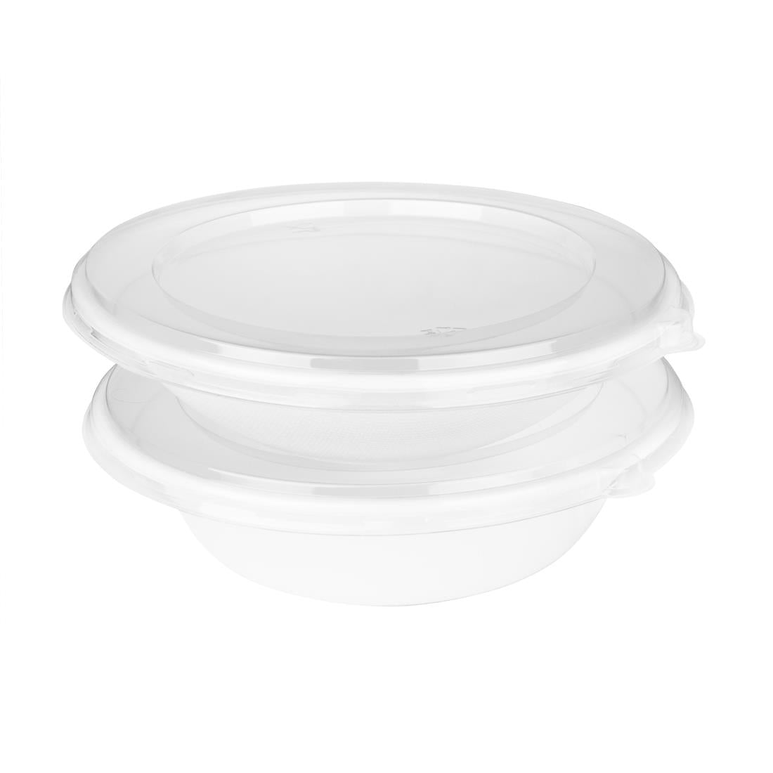 Fiesta Compostable Bagasse Poke Bowl Bases 24oz (50 Pack)