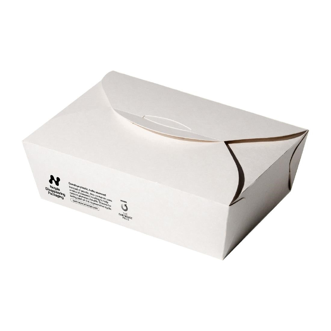 Notpla Large Takeaway Boxes 1750ml - White (220 Pack)