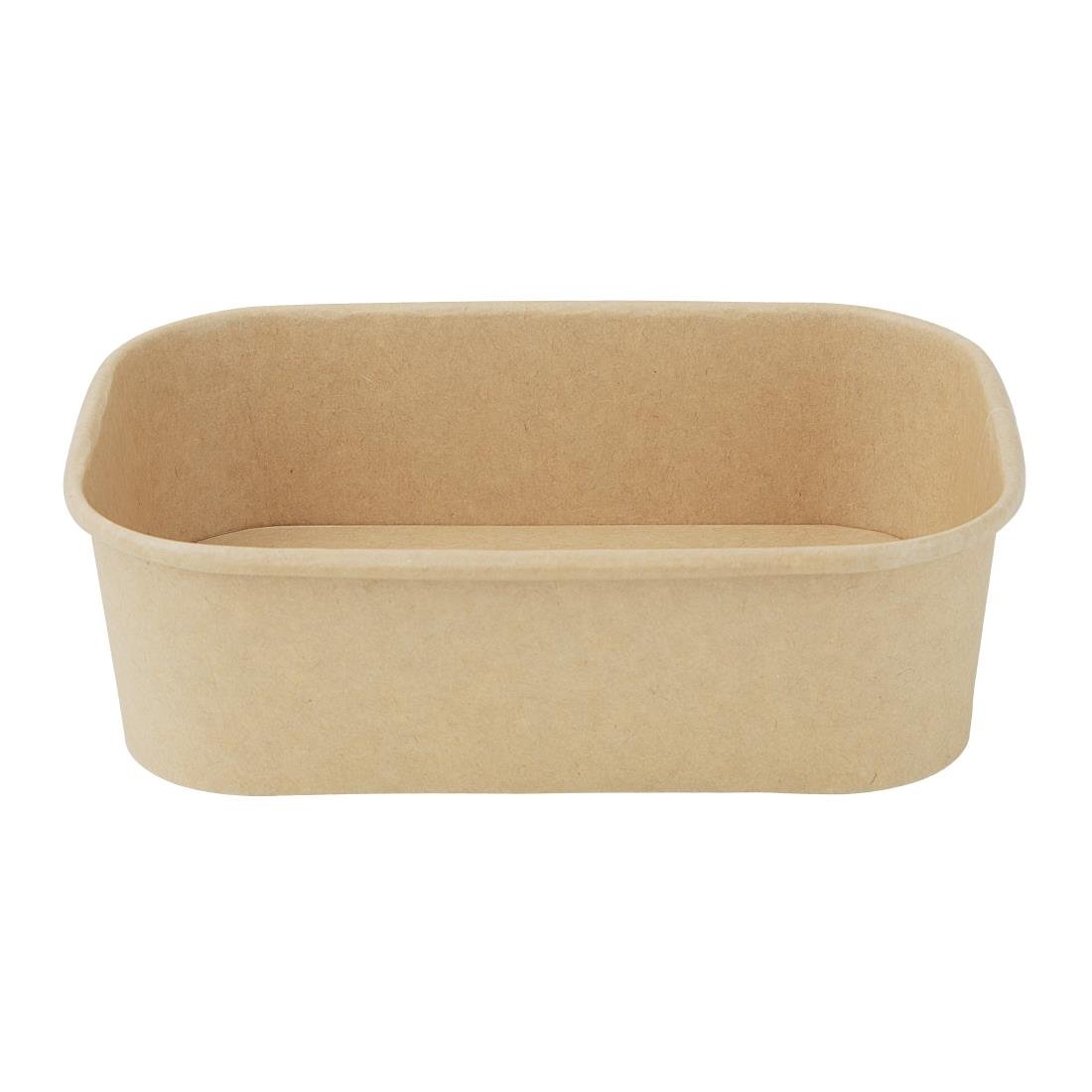 Fiesta Recyclable Rectangular Food Containers 650ml (300 Pack)