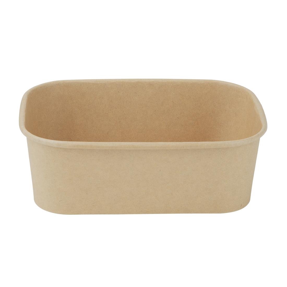 Fiesta Recyclable Rectangular Food Containers 750ml (300 Pack)