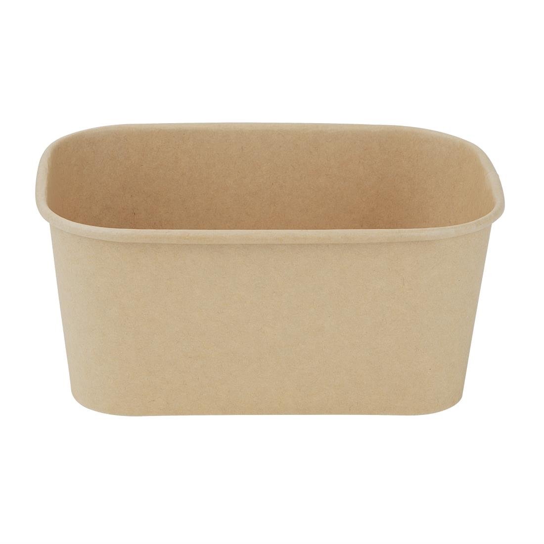 Fiesta Recyclable Rectangular Food Containers 1000ml (300 Pack)