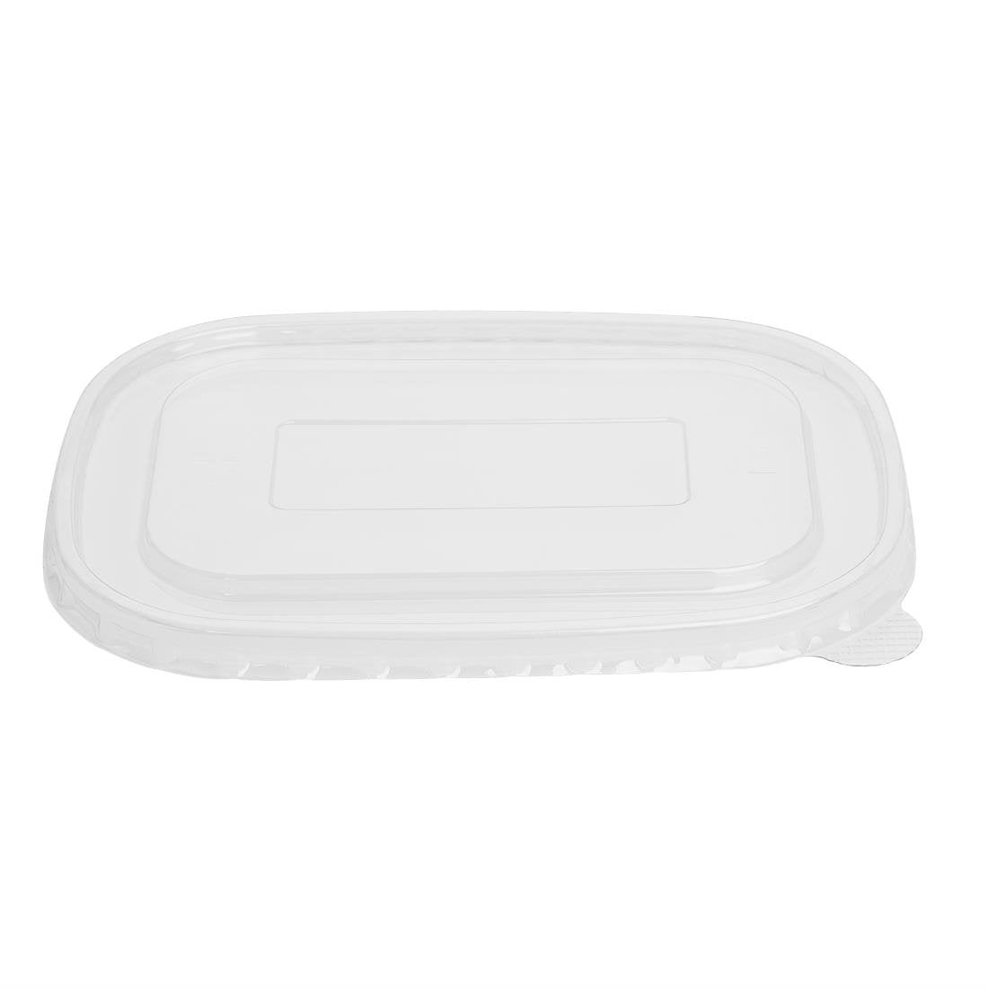 Fiesta Recyclable PET Lids for Rectangular Containers (300 Pack)
