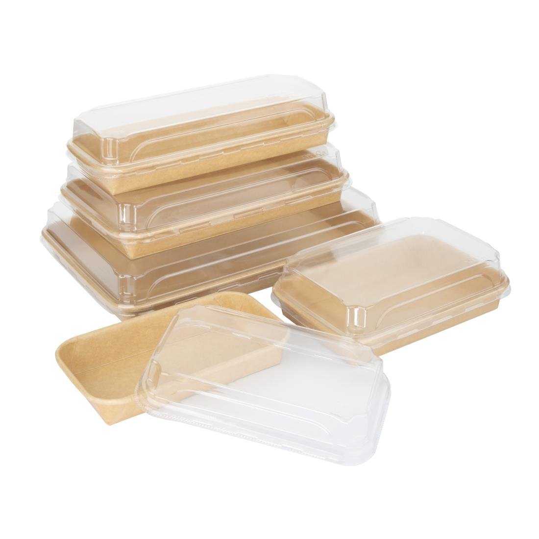 Fiesta Recyclable No. 1 Sushi Tray Bases 160x90mm (300 Pack)