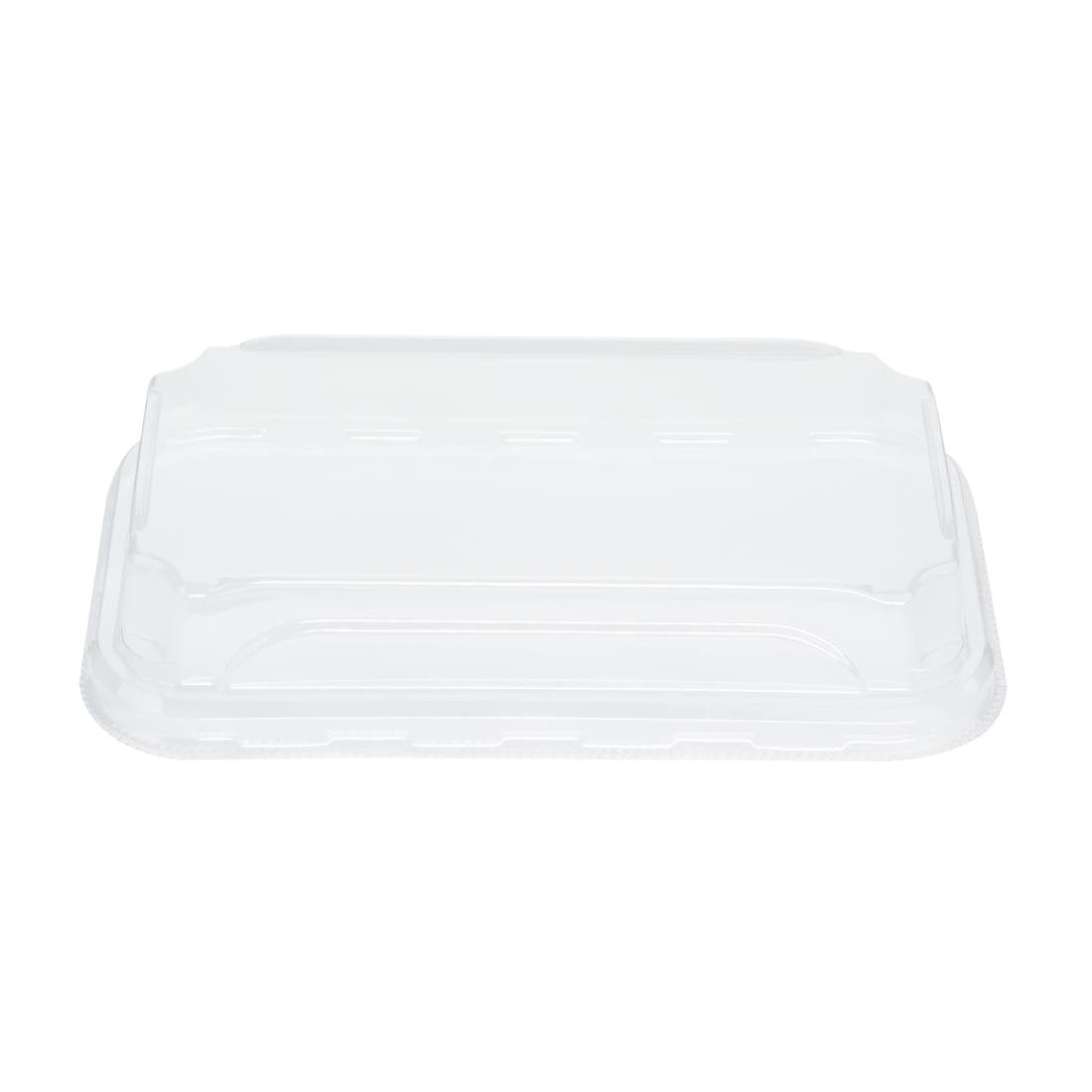Fiesta Recyclable PET Lids for No. 1 Sushi Trays (300 Pack)