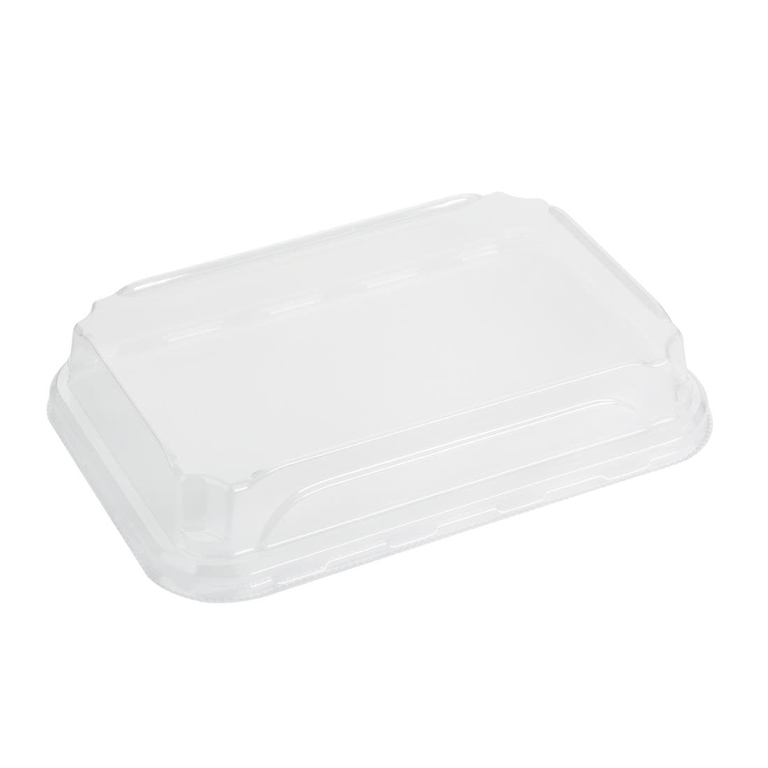 Fiesta Recyclable PET Lids for No. 3 Sushi Trays (300 Pack)
