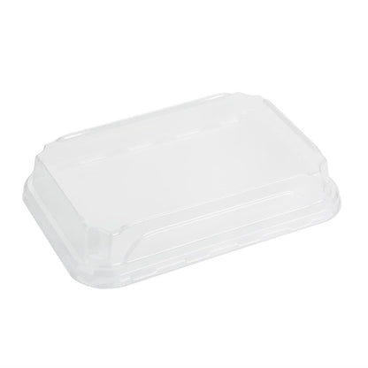 Fiesta Recyclable PET Lids for No. 3 Sushi Trays (300 Pack)