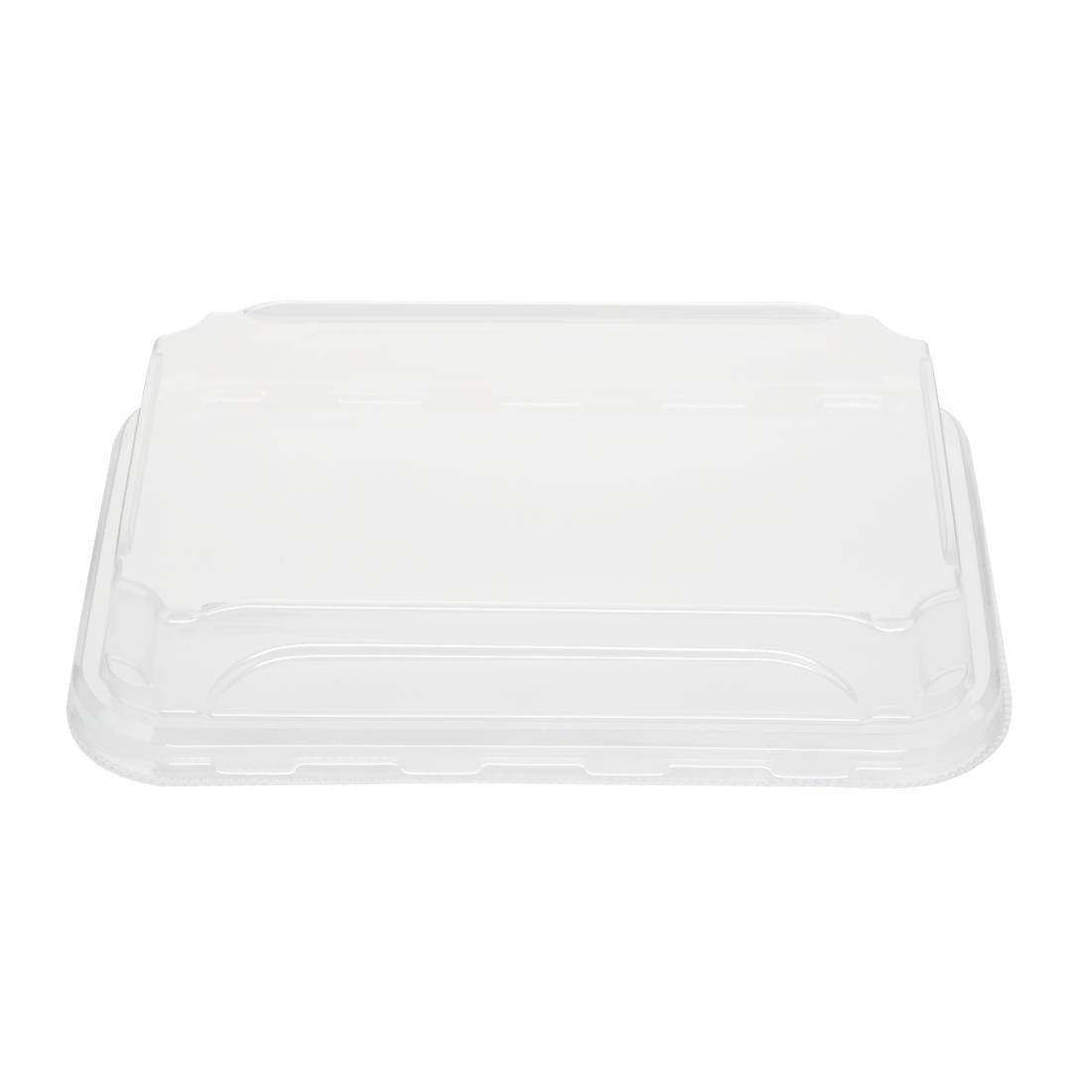 Fiesta Recyclable PET Lids for No. 3 Sushi Trays (300 Pack)