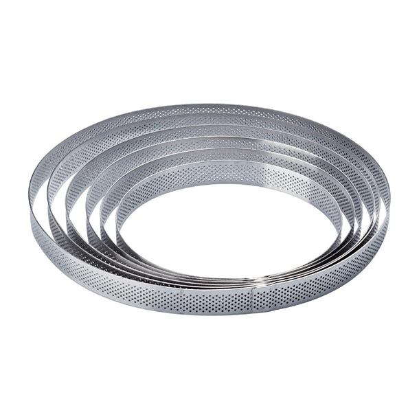 Pavoni Round Stainless Steel Mould 170x20mm