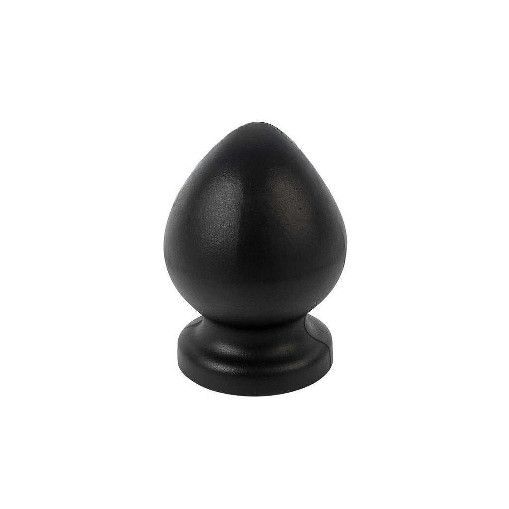 Black HAXRO handle pin nut with rounded top and circular base shown on a white background
