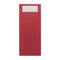 Europochette Classic Size Beet Red Cutlery Pouch with White 2ply Napkin - Pack of 500