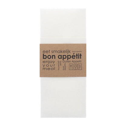 Europochette Kangaroo Fold Airlaid Napkins with Paper Sleeve (50 pack)