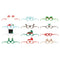 Swantex Paper Christmas Party Glasses - Pack of 144