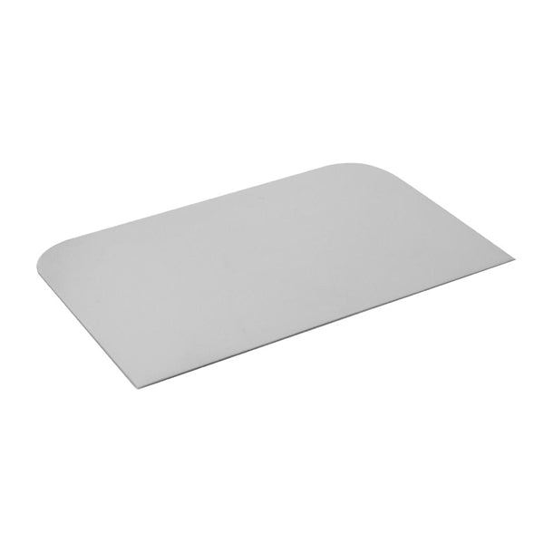 PME Side Scraper Stainless Steel Plain 126x88mm