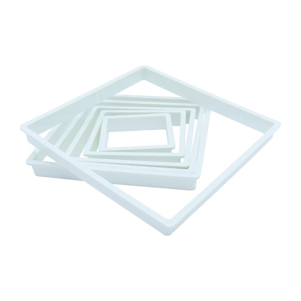PME Classic Square Cutter (6 Pack)