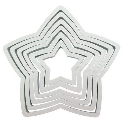 PME Classic Star Shape Cutter (6 Pack)