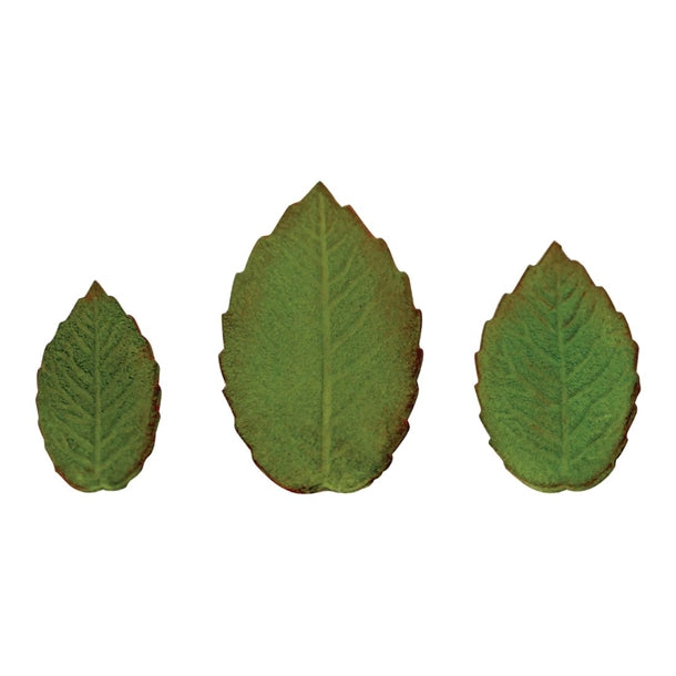 PME Foliage Veined Rose Leaf Plunger Cutter (3 Pack)