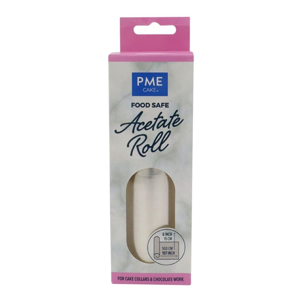 PME Food Safe Acetate 5 Meter Roll 150mm