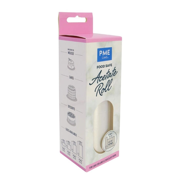 PME Food Safe Acetate 5 Meter Roll 150mm