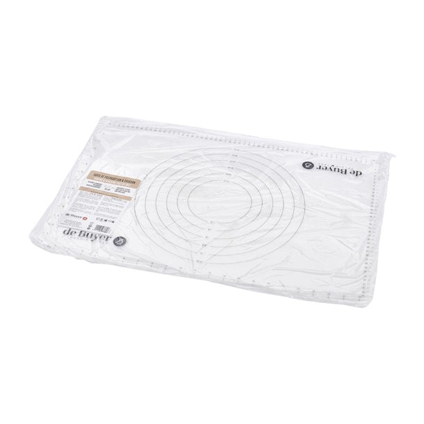 De Buyer Baking Non-Stick Silicone Mat Black