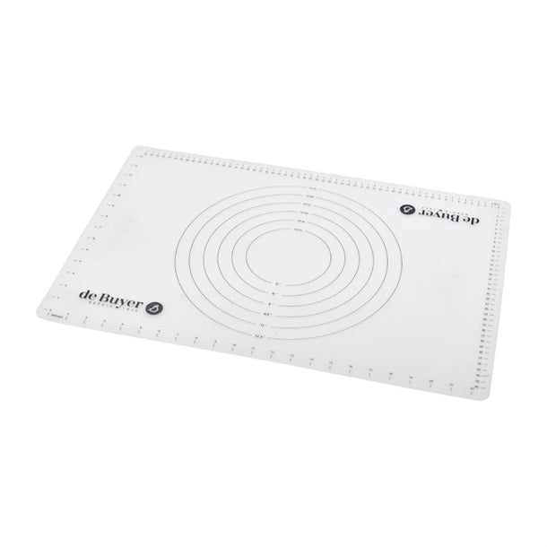 De Buyer Baking Non-Stick Silicone Mat Black