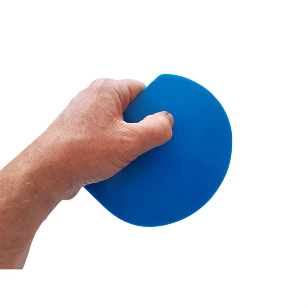 Scaritech Half Round Soft Scraper Blue