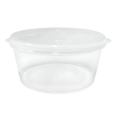 Fiesta Recyclable Portion Pots with Lids 25ml (50 Pack)