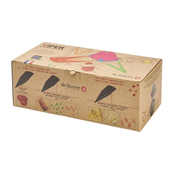 De Buyer Mandolin Viper Julienne 4-10mm