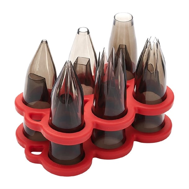 De Buyer Tritan Star Nozzles (6 Pack)