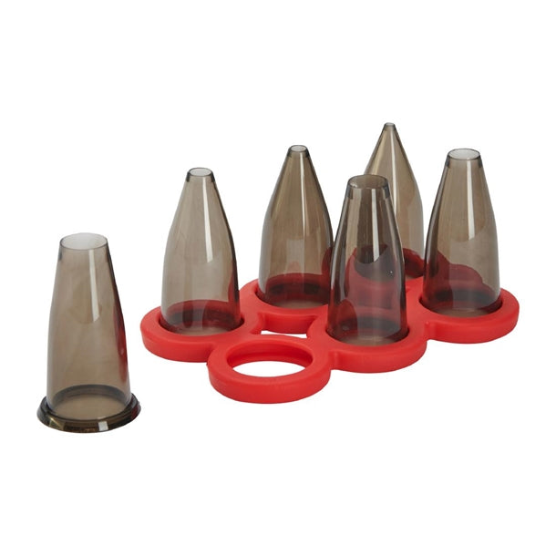 De Buyer Tritan Plain Nozzles (6 Pack)