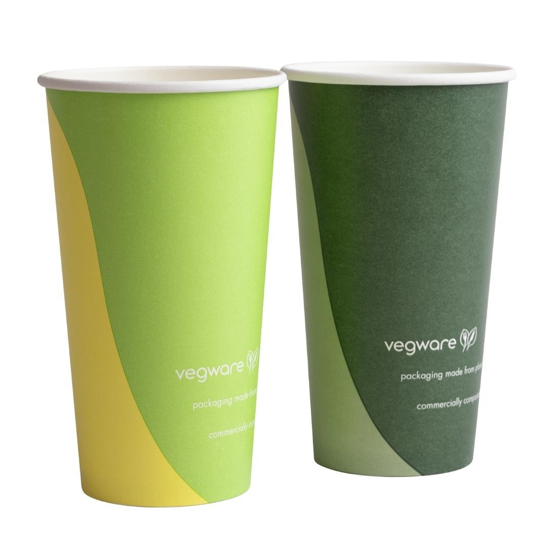 Vegware Paper Cold Cups 89-Series 20oz/500ml (1000 Pack)