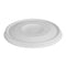 Vegware Nourish Moulded Fibre Cold Cup Flat Lids with Hole 89-Series - Pack of 1000