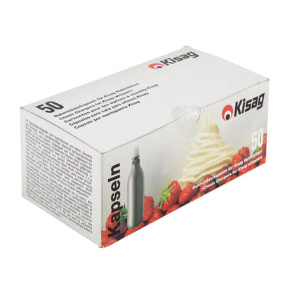 Kisag Cream Whipper Bulbs (50 Pack)