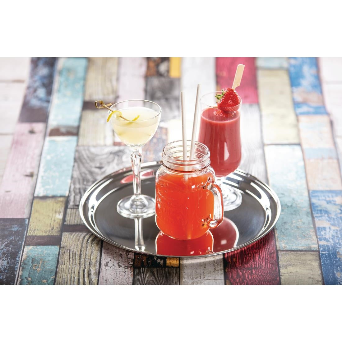 Olympia Handled Mason Jar 450ml (12 pack)