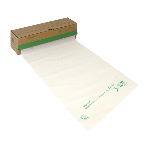 Schneider Greeny Compostable Piping Bag 530x275mm (72 bags)