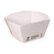 Notpla Square Open Takeaway Boxes 550ml - White Pack 500