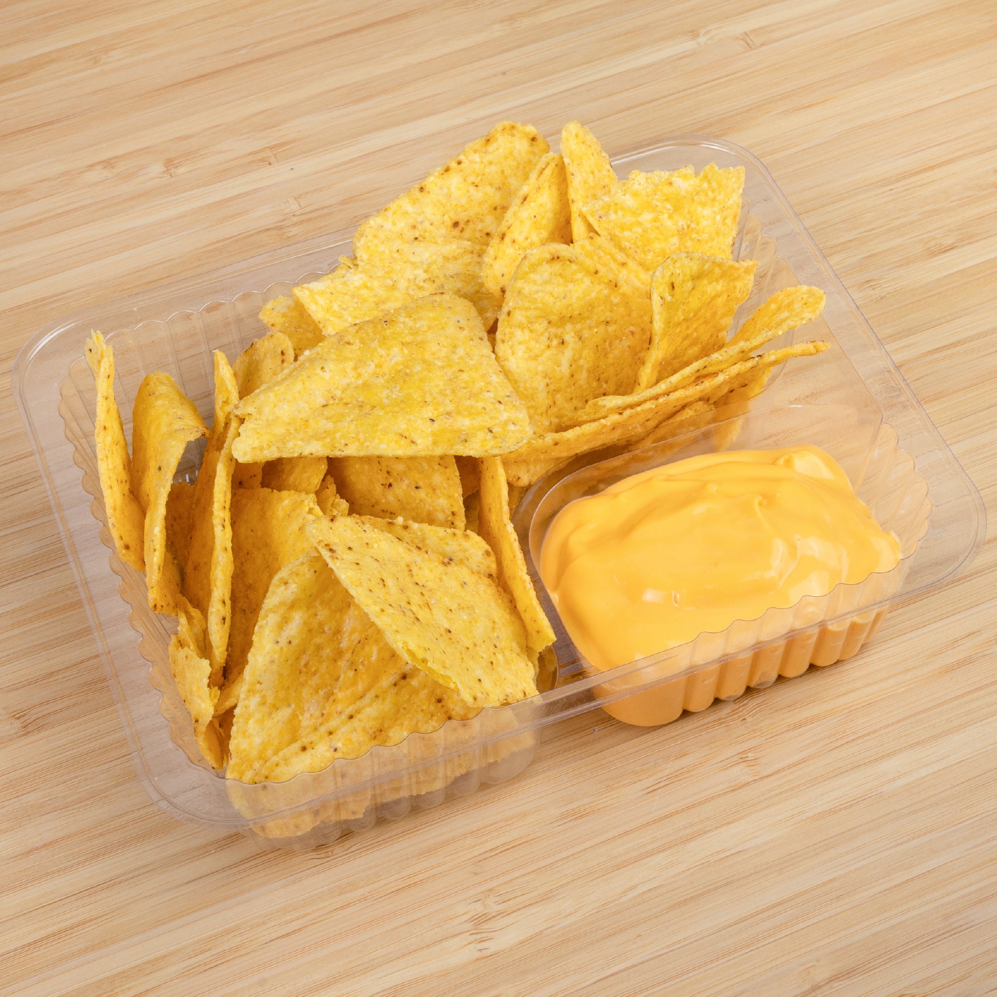 Dexlo Small Two-Compartment Nacho Trays 500/Pack